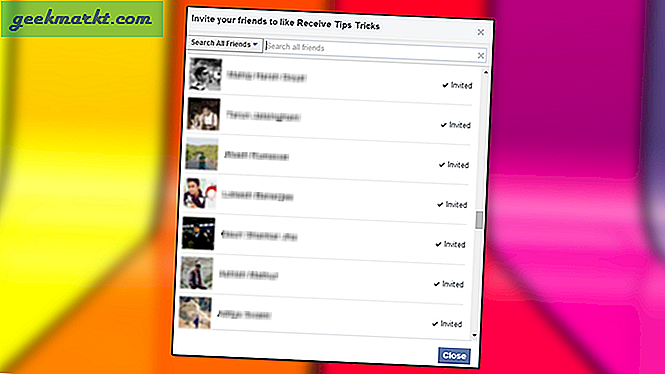 Chrome'da Facebook Sayfasındaki Tüm Arkadaşları Nasıl Davet Edebilirim?
