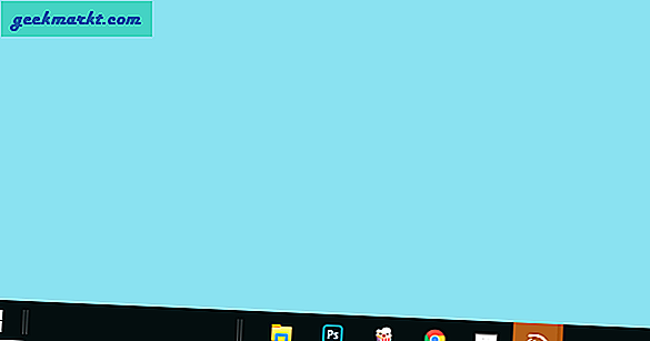Windows 10'da Görev Çubuğu Simgeleri Nasıl Ortalanır