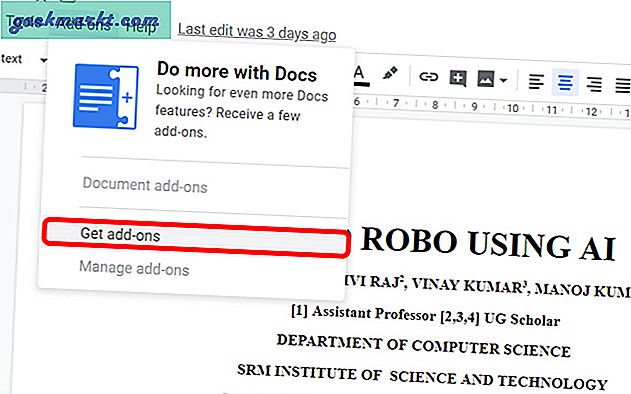 Google Dokümanlar'dan Görseller Nasıl İndirilir?