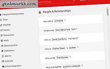 Tüm Tamam Google Komutlarının Hemen Tamamlanmış Listesi