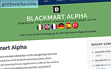 Blackmart Alpha nedir?  Google Play Store'a Alternatif