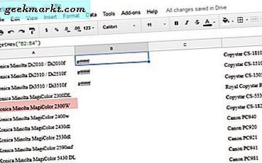 Google E-Tablolarda Renge Nasıl Filtre Uygulanır?
