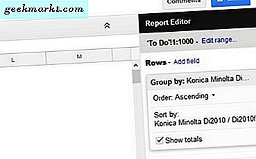 Google E-Tablolar'daki Pivot Tabloları Nasıl Oluşturulur, Düzenlenir ve Yeniler