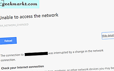 Windows'taki ERR_NETWORK_CHANGED Hataları İçin Kolay Düzeltmeler