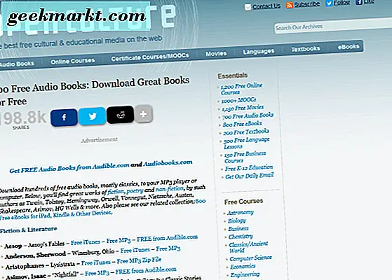 Ücretsiz Sesli Kitaplar İndirmek için Yedi Web Sitesi