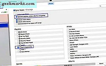 Bir Playlist'i iTunes'dan iPhone'a Nasıl Kopyalamak veya Eşitleme
