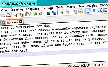 Mac için Notepad ++ Alternatifleri