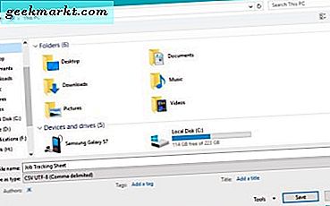CSV Dosyası Nasıl Oluşturulur