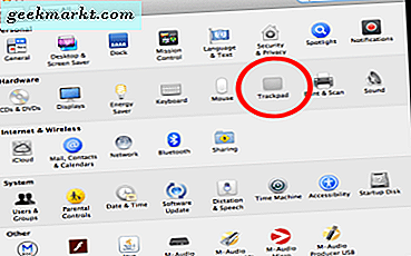 Bir Apple Trackpad'de Ters Çevirme / Ters Çevirme