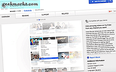 YouTube Kanallarını Engelleme